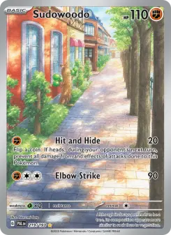 Pokémon-Karte Sudowoodo 219/193