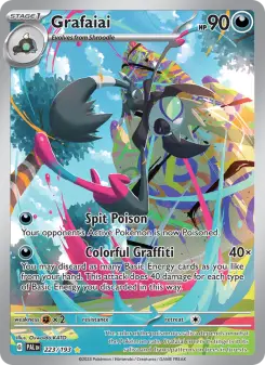 Pokémon-Karte Grafaiai 223/193