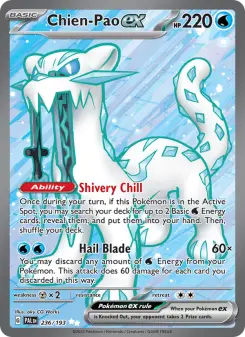 Pokémon-Karte Chien-Pao ex 236/193