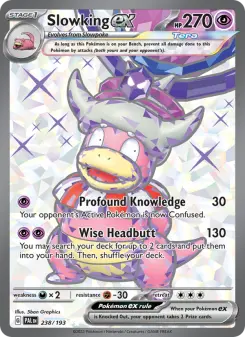 Pokémon-Karte Slowking ex 238/193