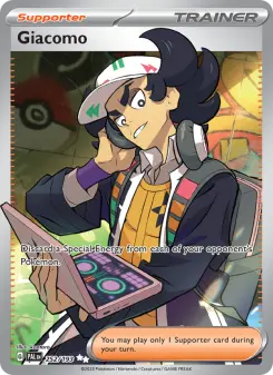 Pokémon-Karte Giacomo 252/193