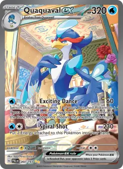 Pokémon-Karte Quaquaval ex 260/193