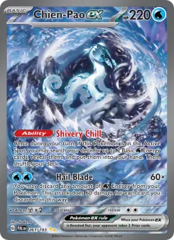 Pokémon-Karte Chien-Pao ex 261/193