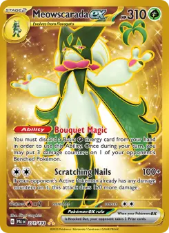 Pokémon-Karte Meowscarada ex 271/193