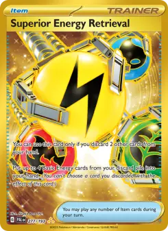 Pokémon-Karte Superior Energy Retrieval 277/193