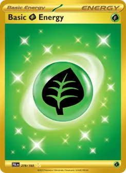 Pokémon-Karte Basic Grass Energy 278/193