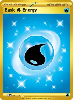 Pokémon-Karte Basic Water Energy 279/193