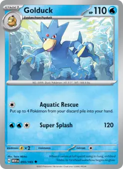 Pokémon-Karte Golduck 055/165