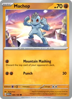 Pokémon-Karte Machop 066/165