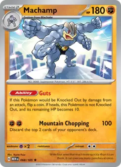 Pokémon-Karte Machamp 068/165