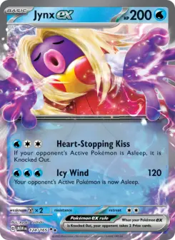 Pokémon-Karte Jynx ex 124/165