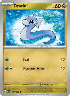 Pokémon-Karte Dratini 147/165