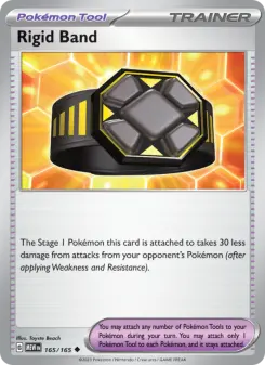 Pokémon-Karte Rigid Band 165/165