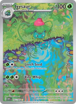 Pokémon-Karte Ivysaur 167/165