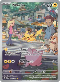 Pokémon-Karte Pikachu 173/165