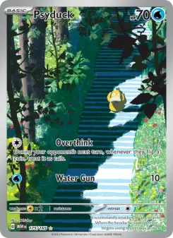 Pokémon-Karte Psyduck 175/165