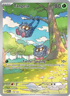 Pokémon-Karte Tangela 178/165