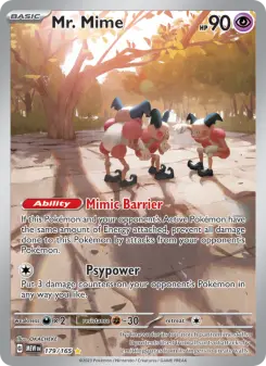 Pokémon-Karte Mr. Mime 179/165