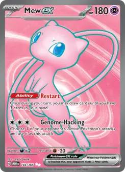 Pokémon-Karte Mew ex 193/165