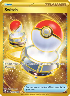 Pokémon-Karte Switch 206/165