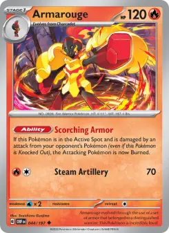 Pokémon-Karte Armarouge 044/197