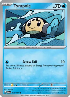Pokémon-Karte Tympole 050/197