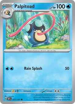 Pokémon-Karte Palpitoad 051/197