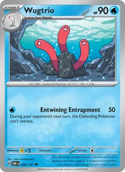Pokémon-Karte Wugtrio 059/197