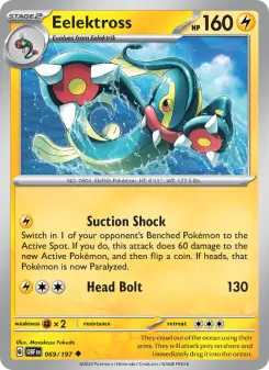 Pokémon-Karte Eelektross 069/197