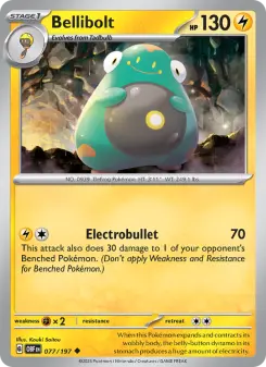 Pokémon-Karte Bellibolt 077/197