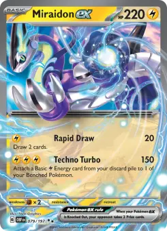 Pokémon-Karte Miraidon ex 079/197
