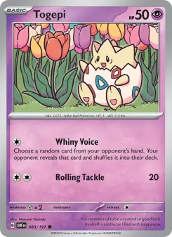 Pokémon-Karte Togepi 083/197