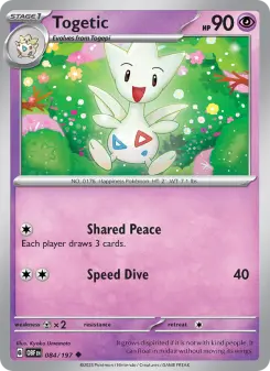 Pokémon-Karte Togetic 084/197