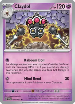 Pokémon-Karte Claydol 095/197