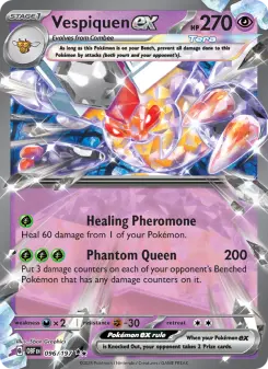 Pokémon-Karte Vespiquen ex 096/197
