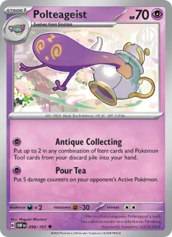 Pokémon-Karte Polteageist 098/197