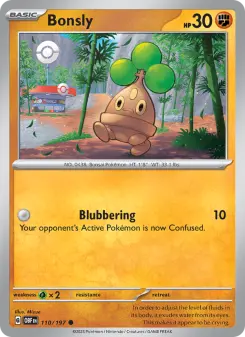 Pokémon-Karte Bonsly 110/197