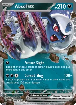 Pokémon-Karte Absol ex 135/197