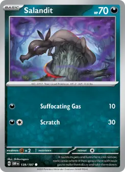 Pokémon-Karte Salandit 139/197
