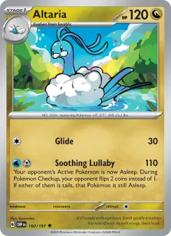 Pokémon-Karte Altaria 160/197
