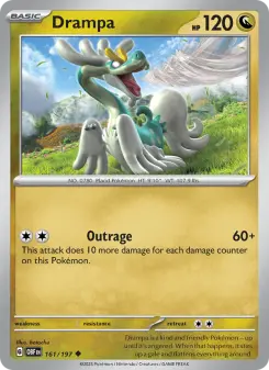 Pokémon-Karte Drampa 161/197