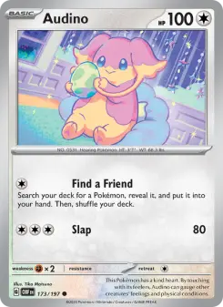 Pokémon-Karte Audino 173/197