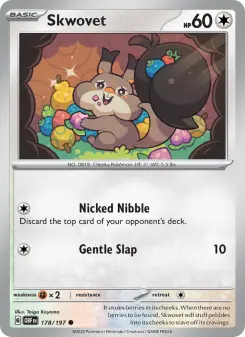 Pokémon-Karte Skwovet 178/197