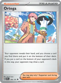 Pokémon-Karte Ortega 190/197