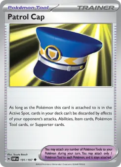 Pokémon-Karte Patrol Cap 191/197