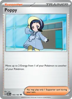 Pokémon-Karte Poppy 193/197