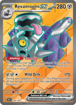 Pokémon-Karte Revavroom ex 216/197