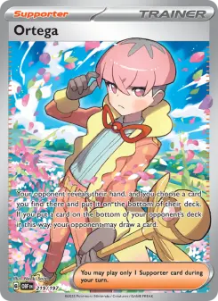 Pokémon-Karte Ortega 219/197