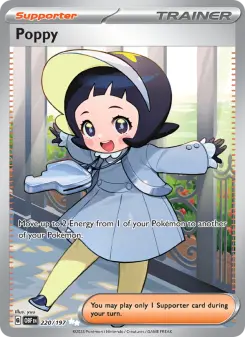 Pokémon-Karte Poppy 220/197