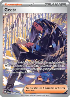 Pokémon-Karte Geeta 226/197